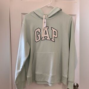 GAP Light Green Hoodie with Logo